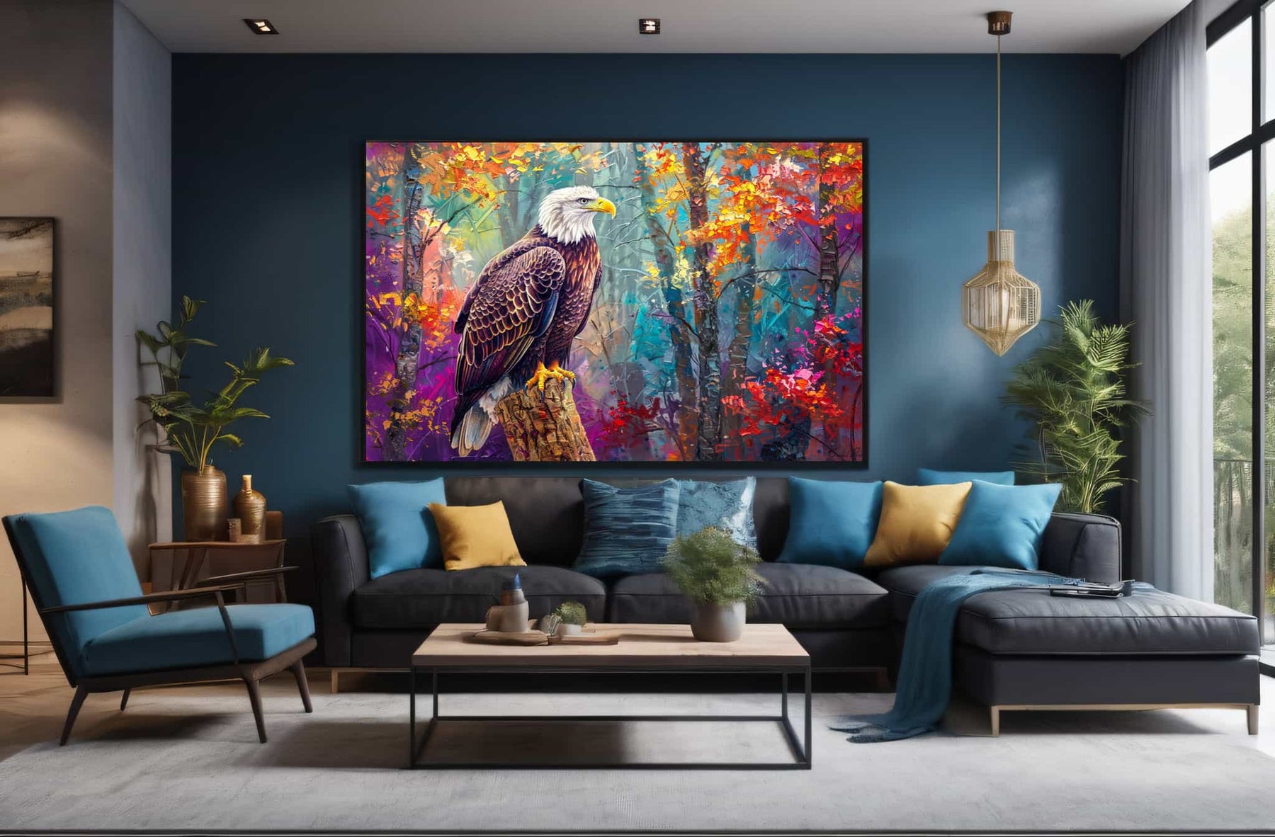 Hawk Canvas Art