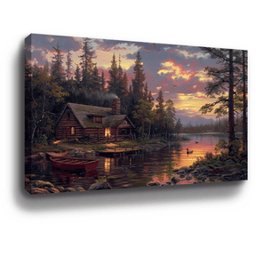 A Peace Retreat Canvas Art