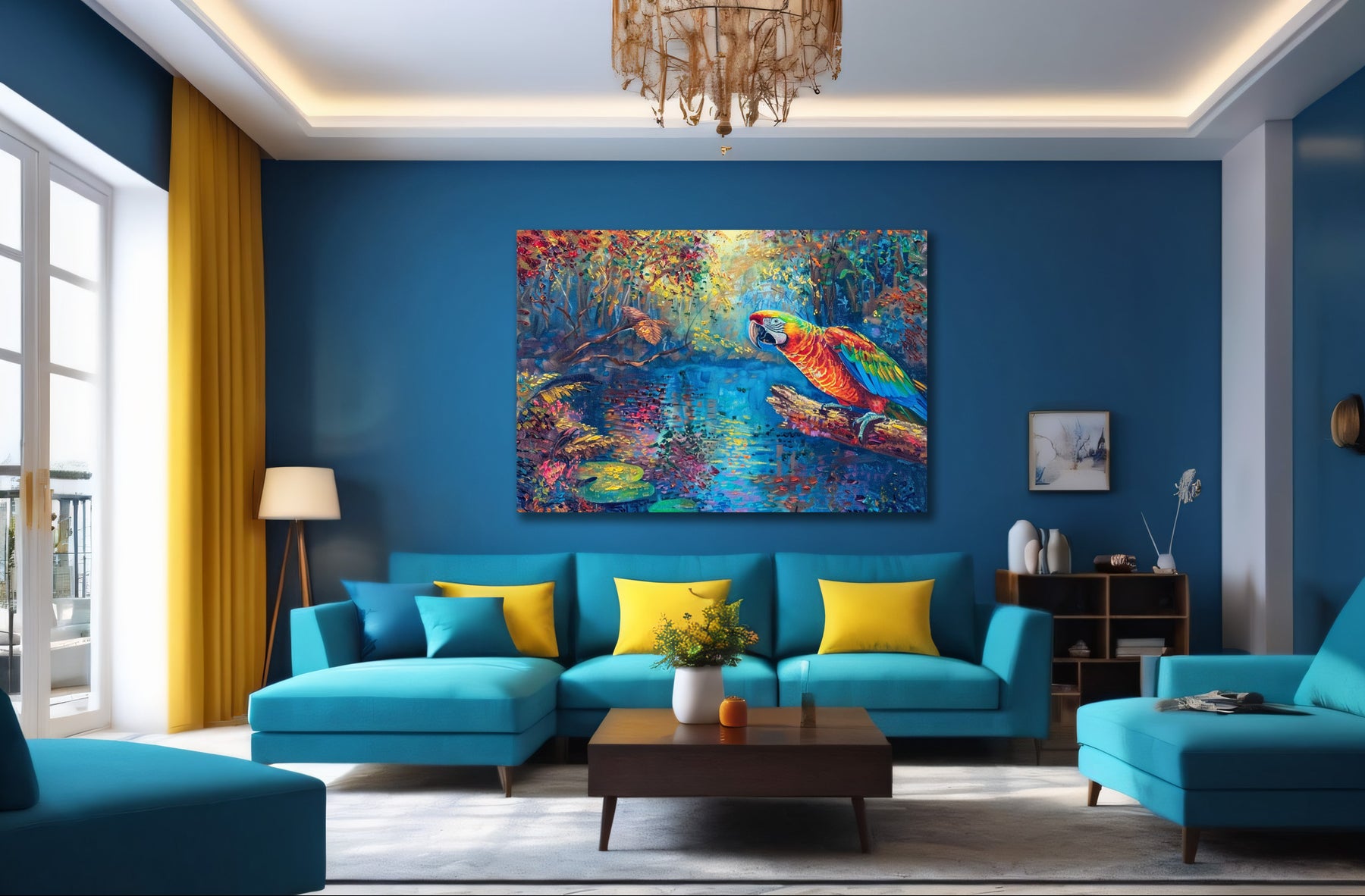 Parrot Canvas Art