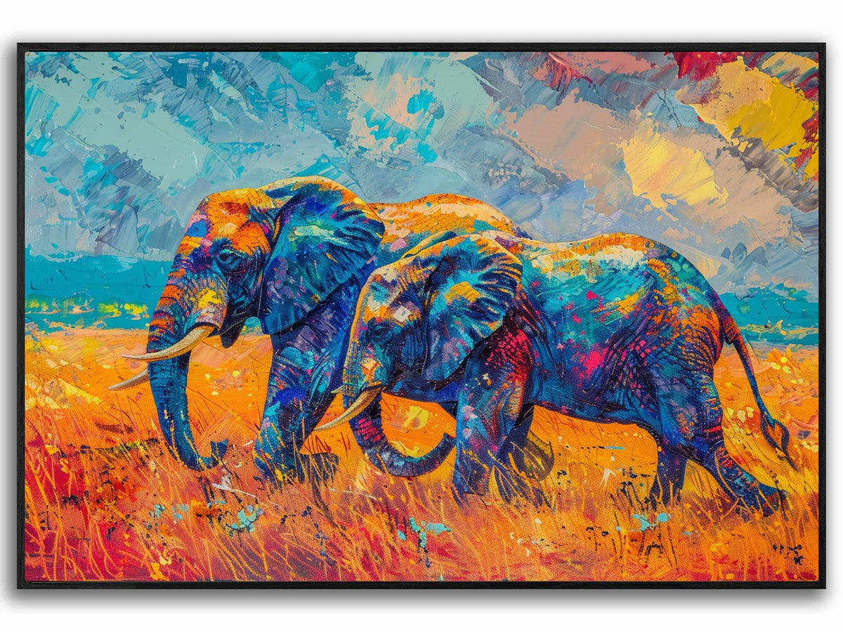 Elephant Canvas Art