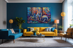 Squirrel Canvas Art