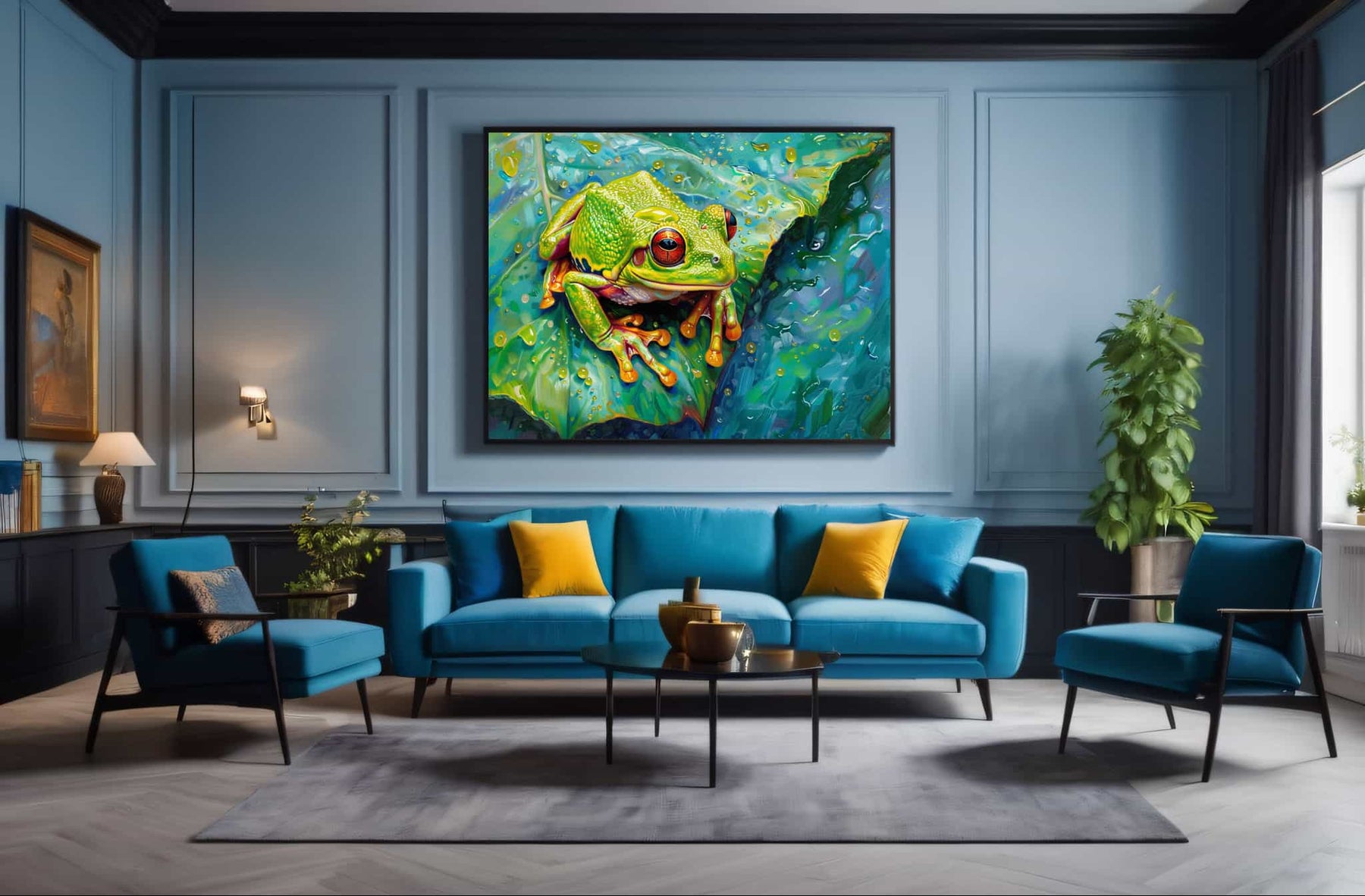 Frog Canvas Art