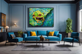 Frog Canvas Art