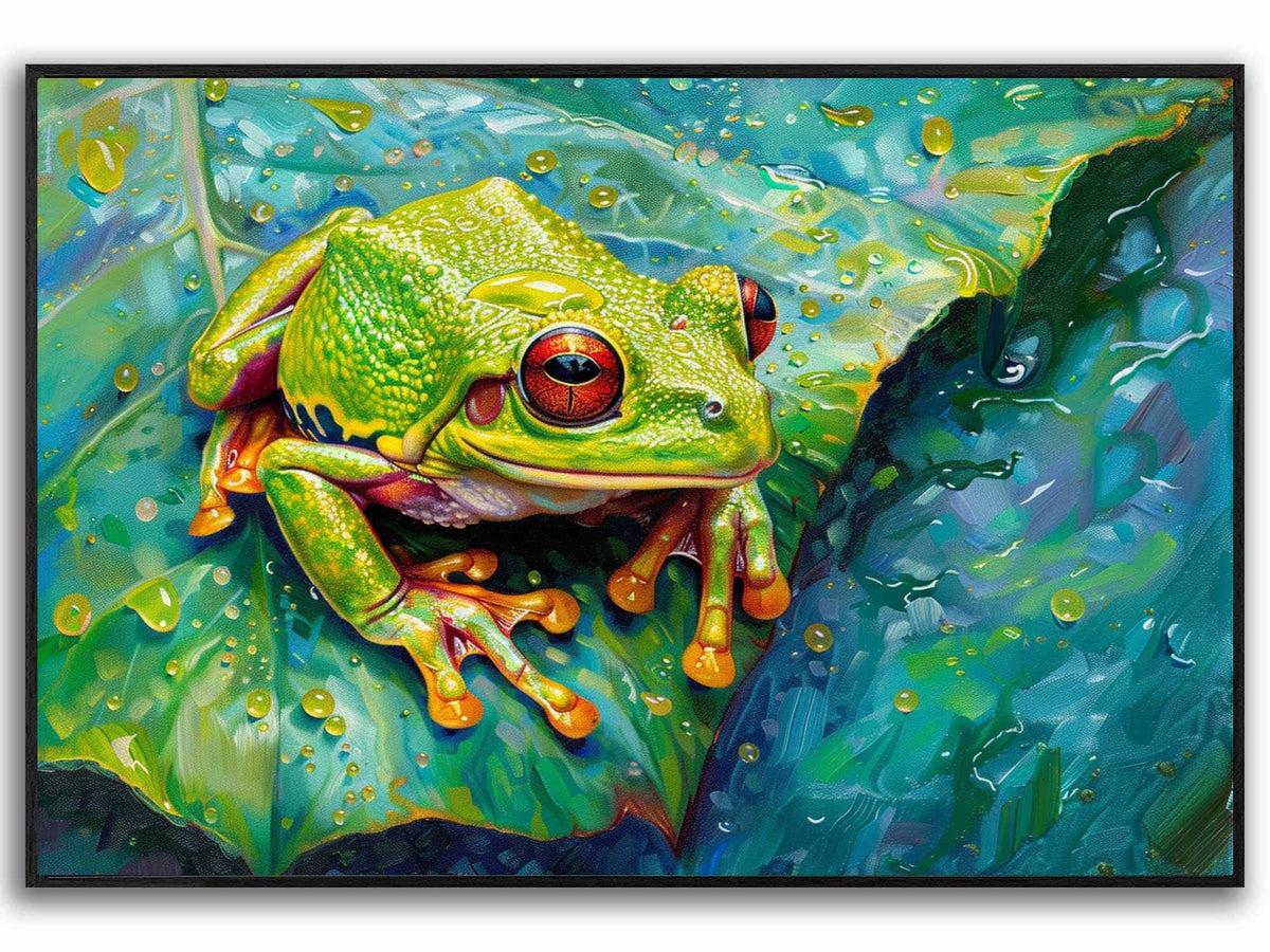 Frog Canvas Art