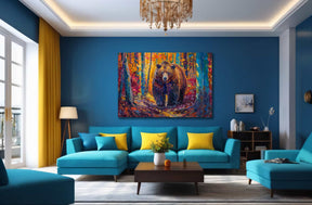 Bear Canvas Art