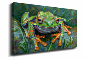 Frog Canvas Art