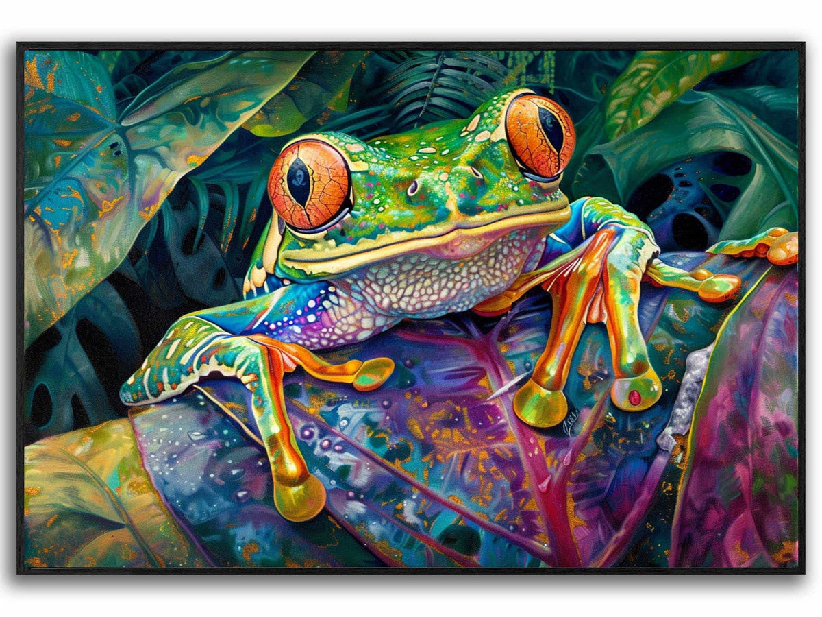 Tree Frog Canvas Art