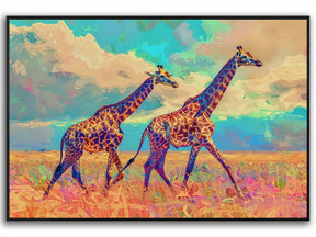 Giraffe Canvas Art
