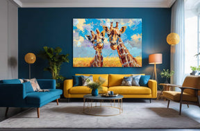 Giraffe Canvas Art