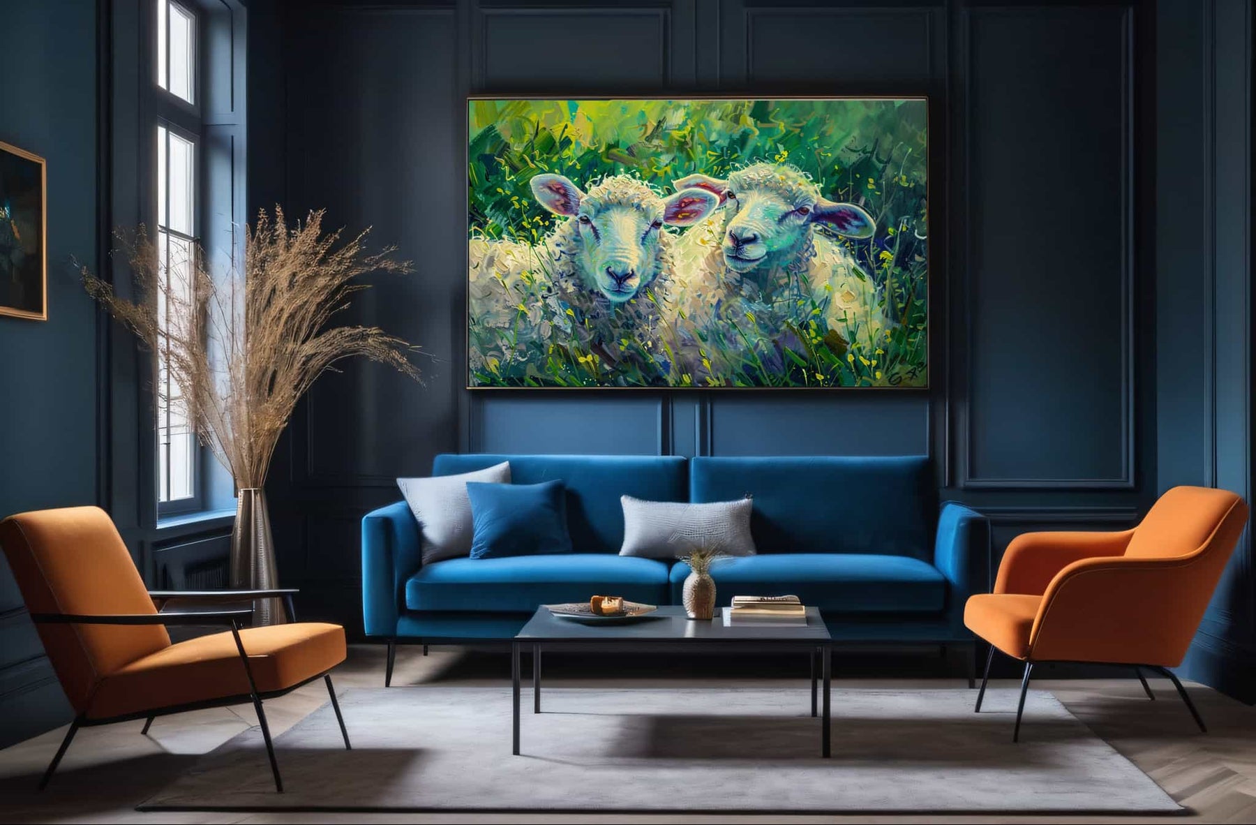 Sheep Canvas Art