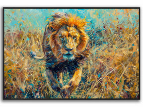 Lion Canvas Art