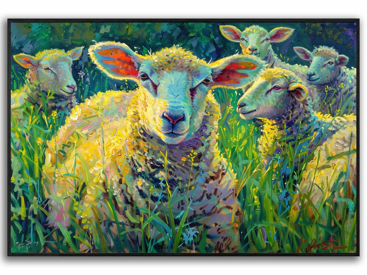 Sheep Canvas Art
