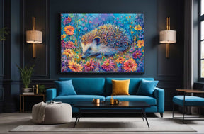 Hedgehog Canvas Art