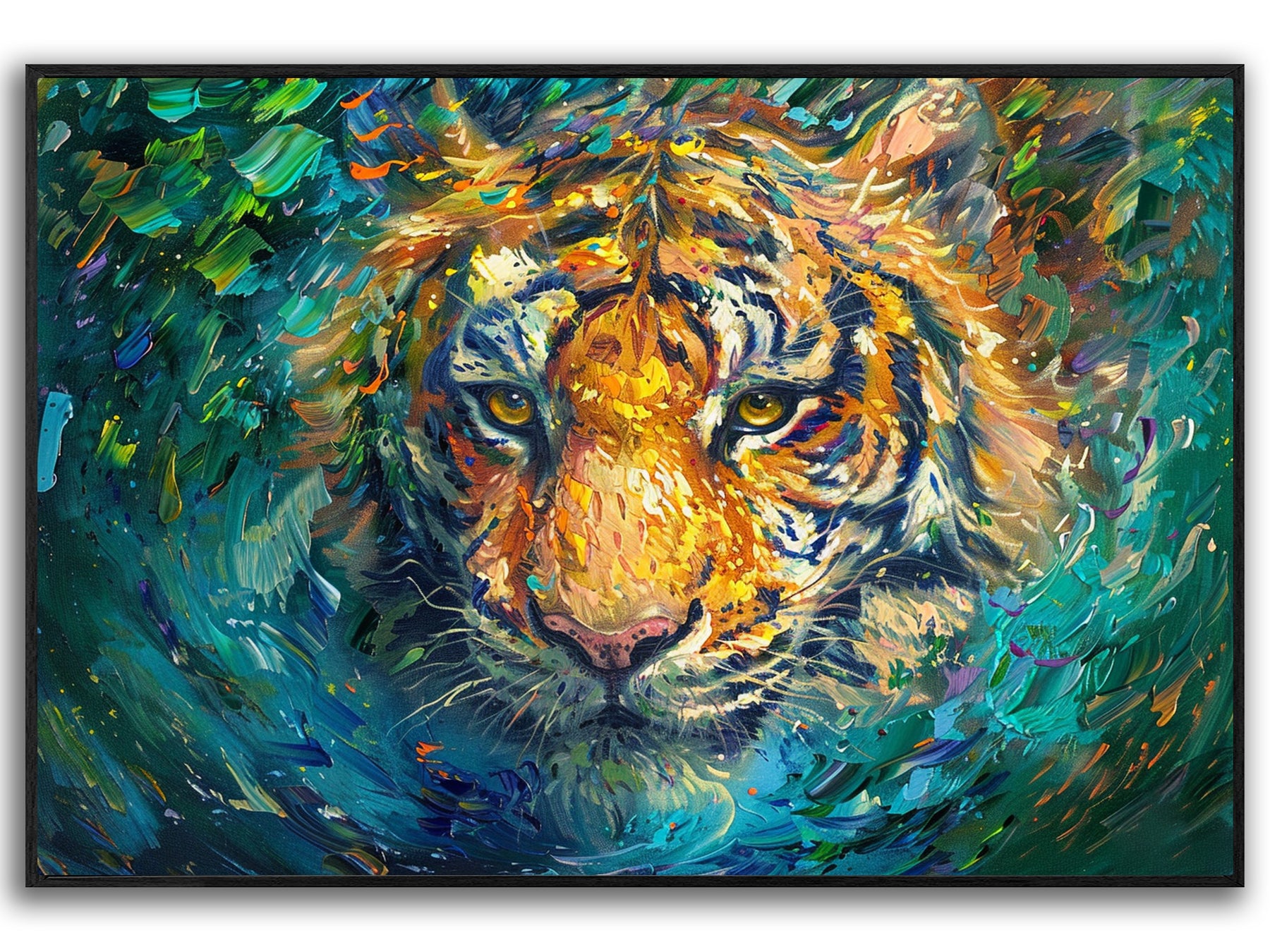 Fierce tiger