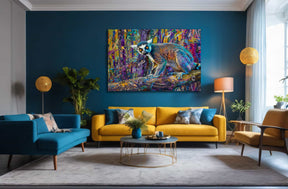 Ring Tailed Lemur Canvas Art