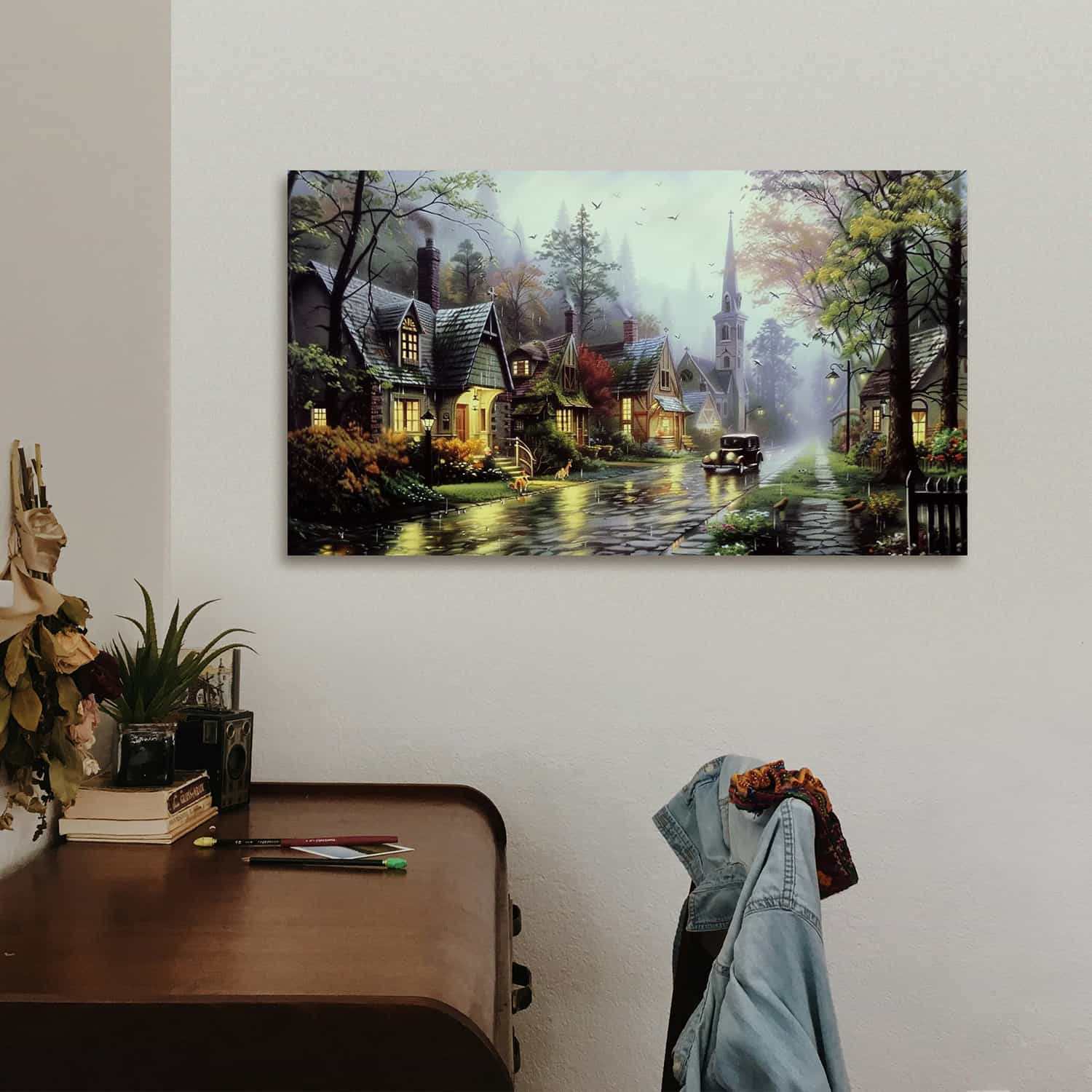 Big Bell Tower Canvas Art