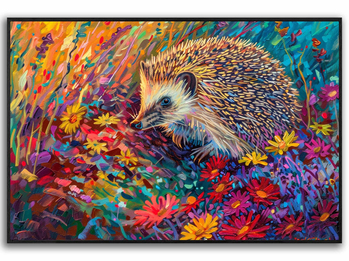 Hedgehog Canvas Art