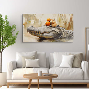Capybara Canvas Art