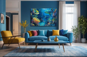 Shark Canvas Art