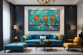 Sparrow Canvas Art