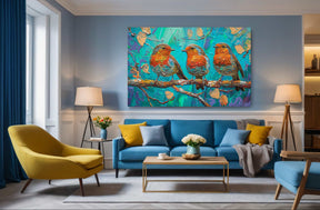 Sparrow Canvas Art