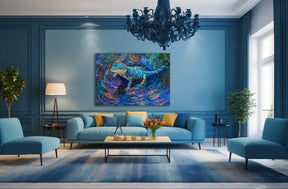 Lizard Canvas Art
