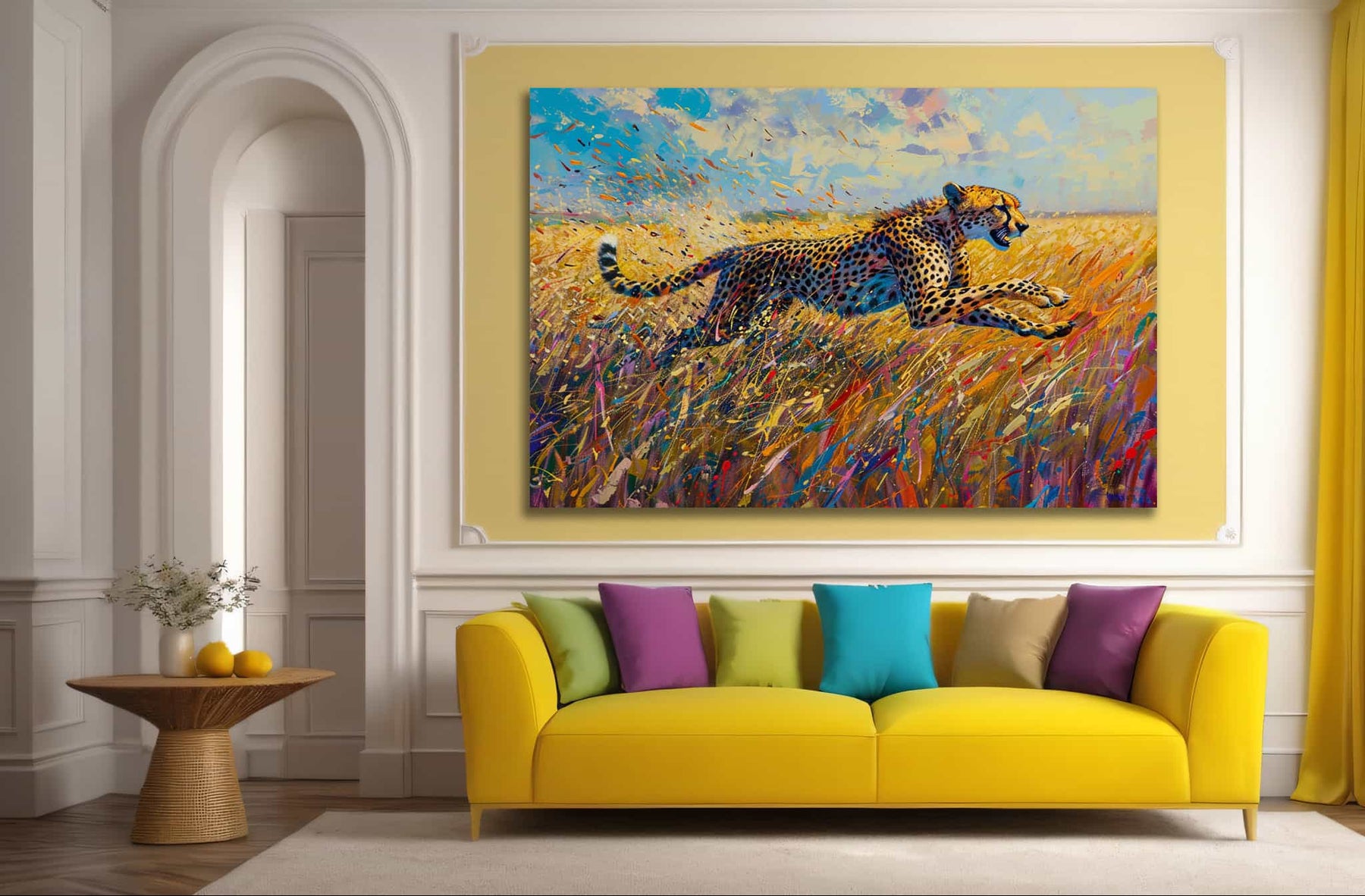 Leopard Canvas Art