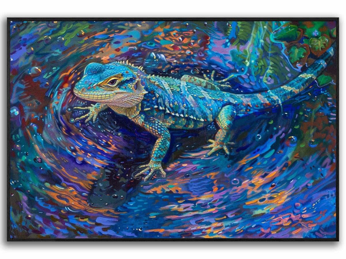 Lizard Canvas Art
