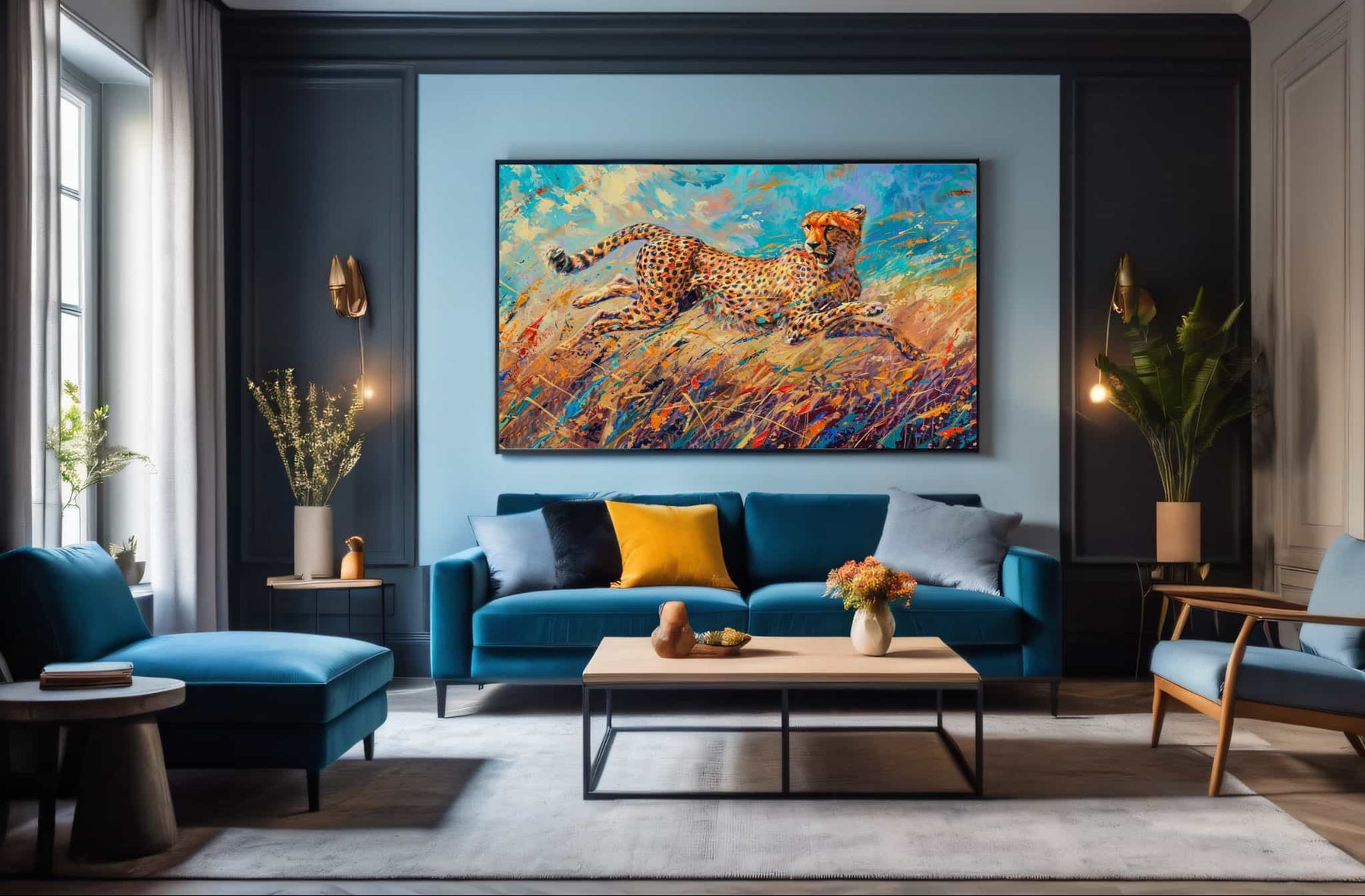Leopard Canvas Art
