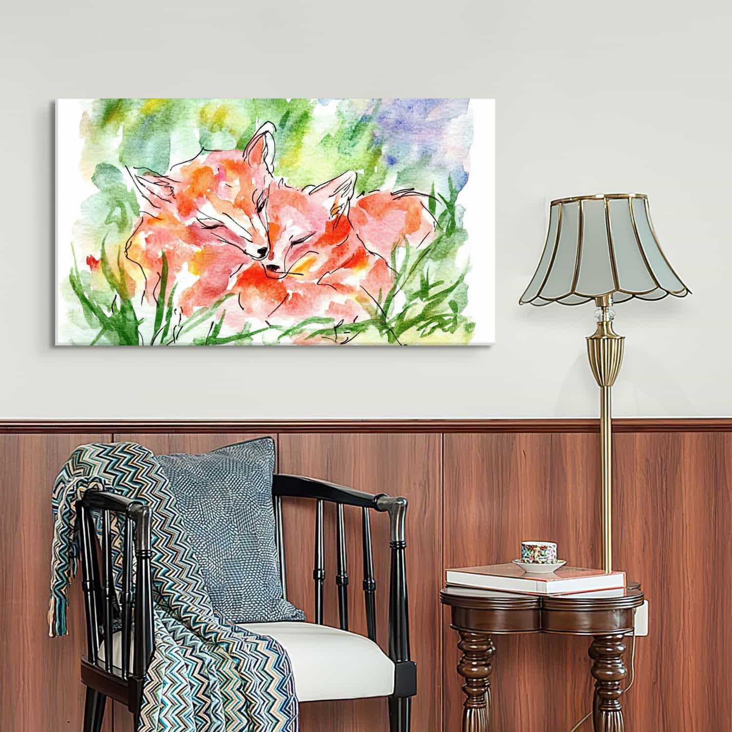 Red Fox Canvas Art