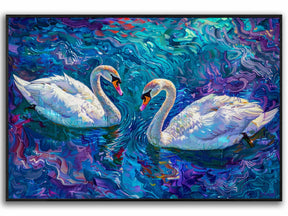 Swan Canvas Art