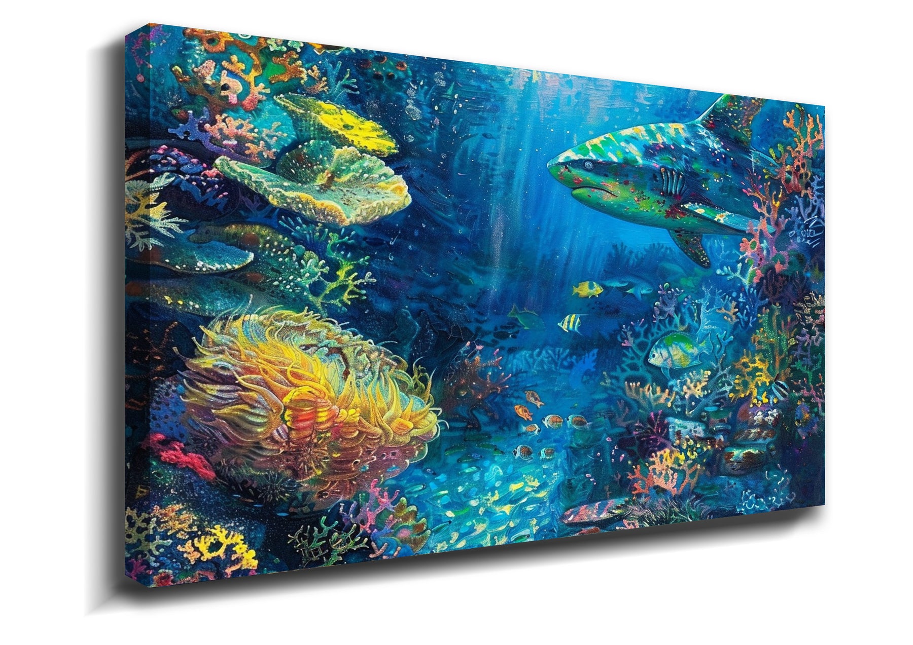 Shark Canvas Art