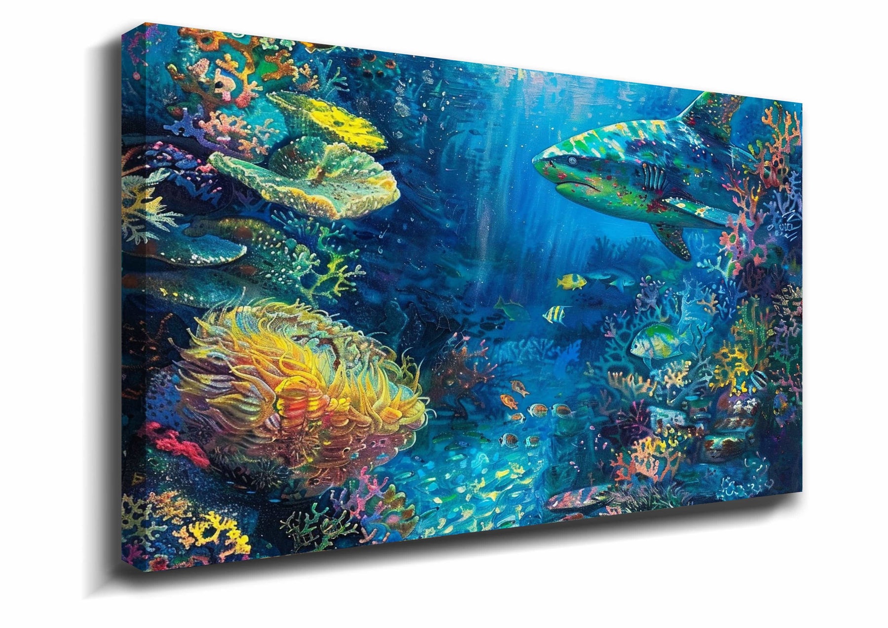 Shark Canvas Art