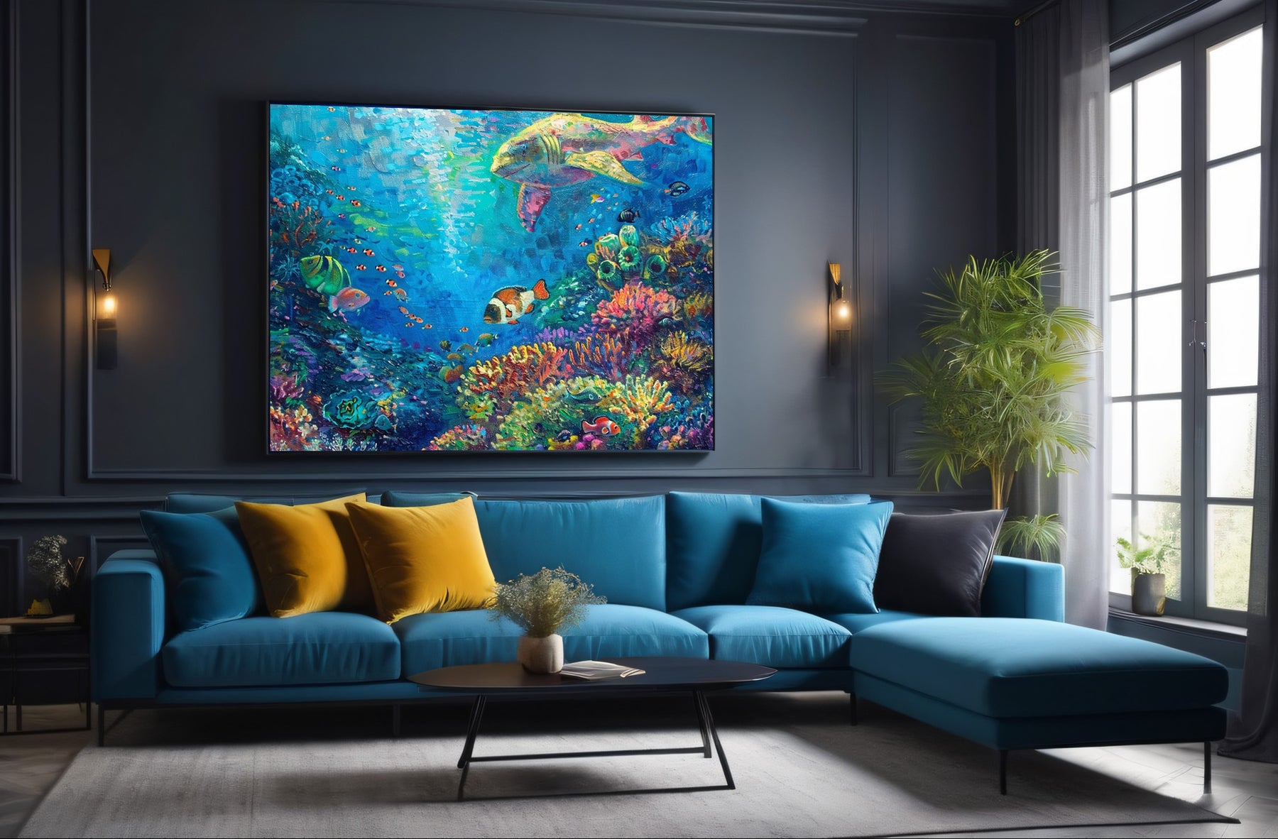 Shark Canvas Art