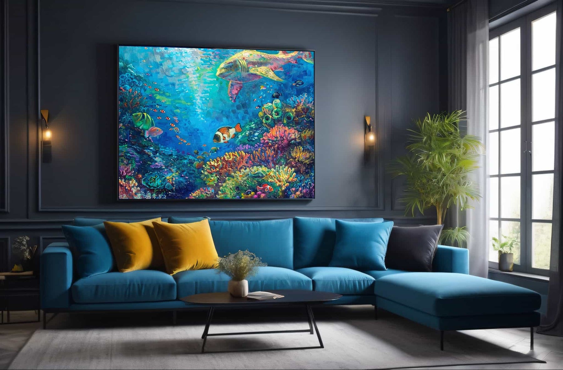 Shark Canvas Art