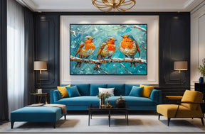 Sparrow Canvas Art