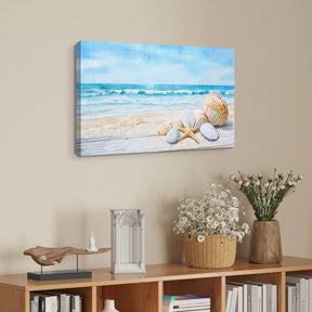 Seaside Shell Canvas Art