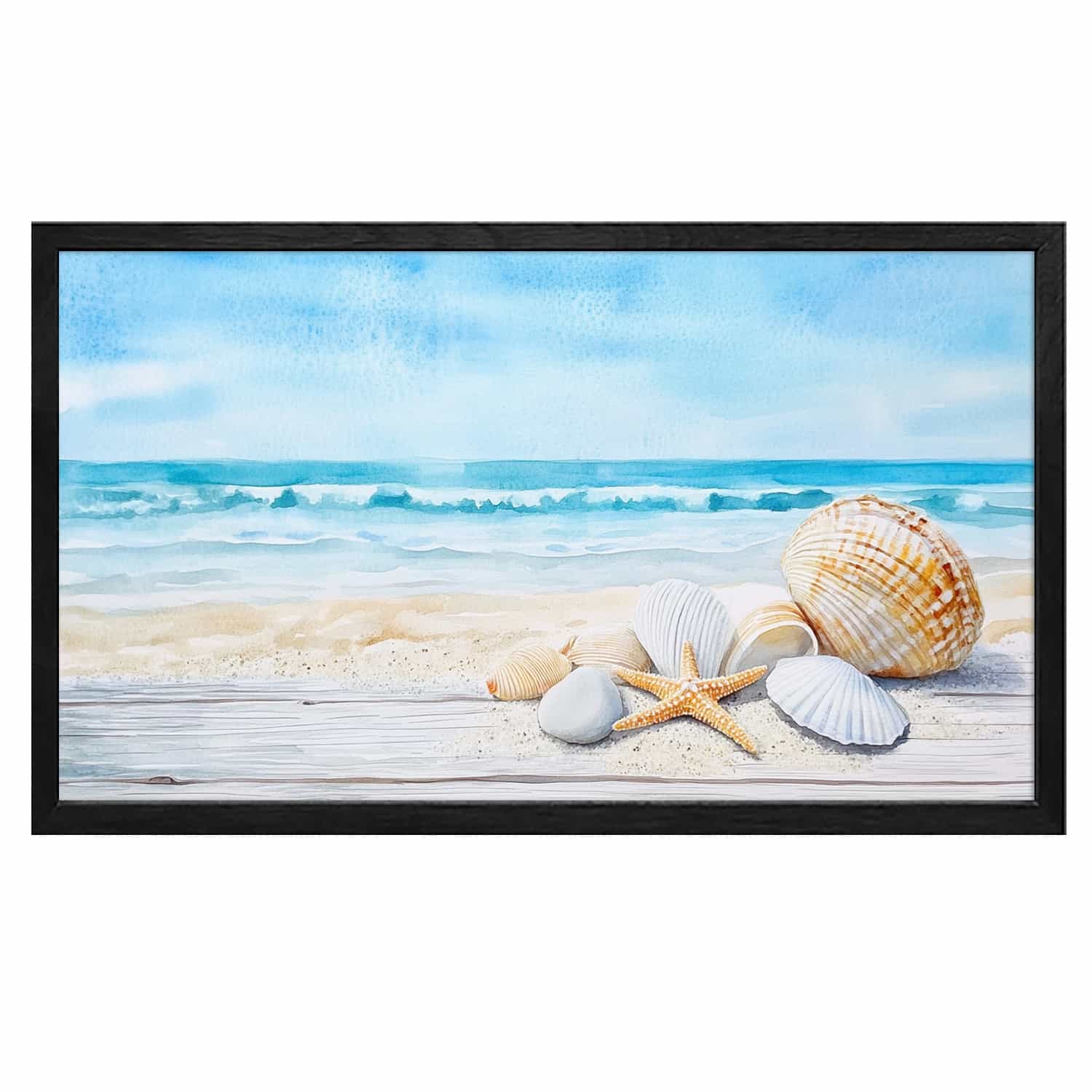 Seaside Shell Canvas Art