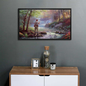 Go Fishing Canvas Art