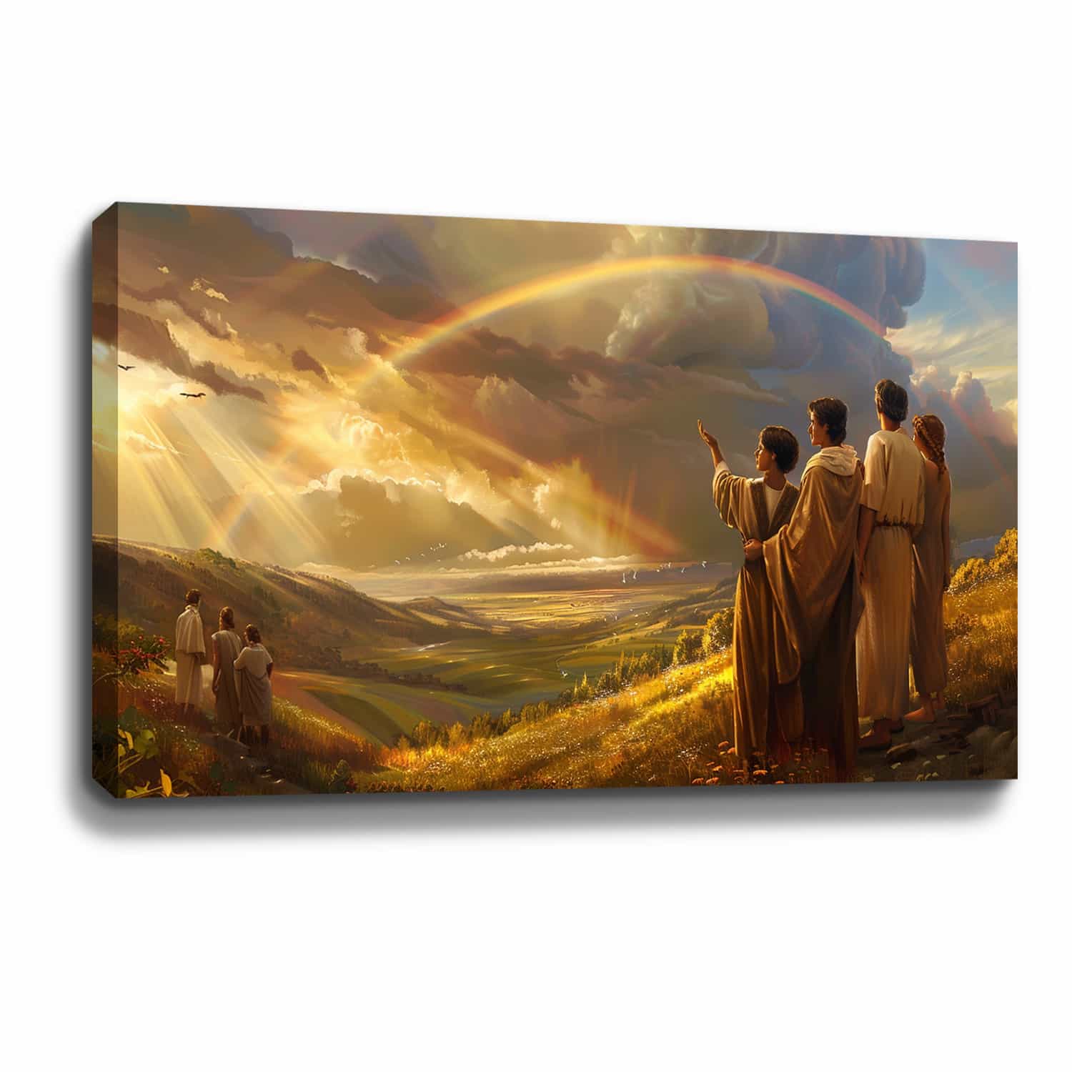 The Love Of Juses Canvas Art