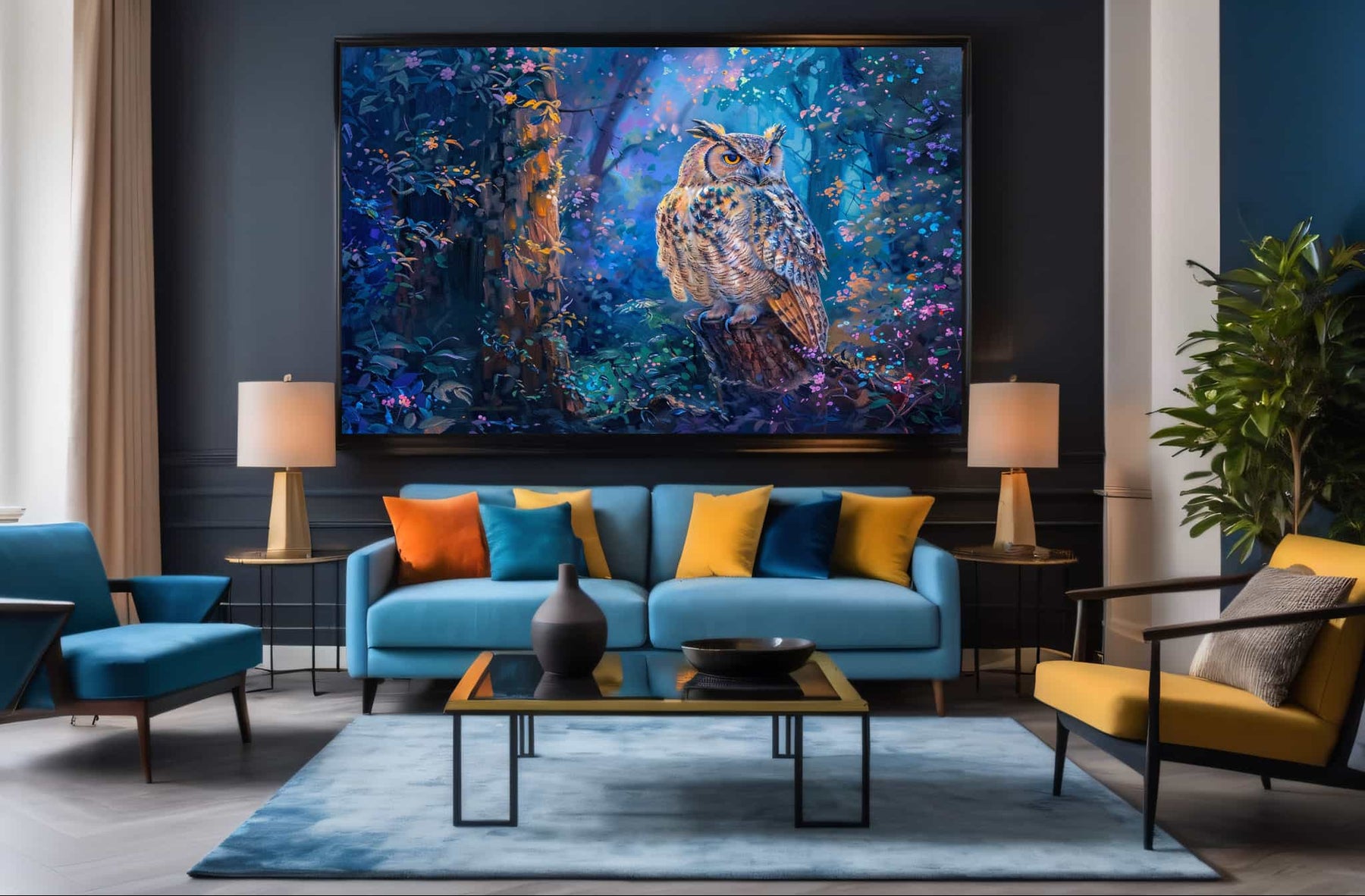 Owl Canvas Art