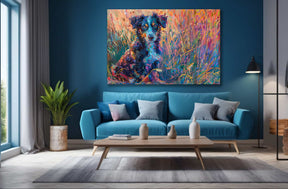 Dog Canvas Art