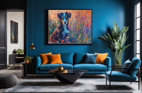 Dog Canvas Art