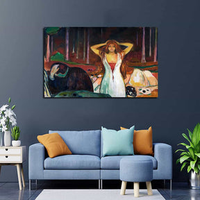 Ashes Canvas Art