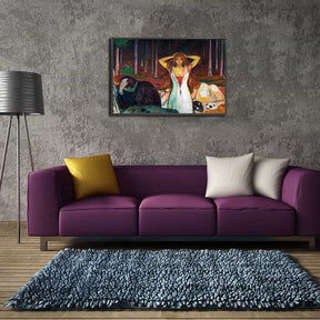 Ashes Canvas Art