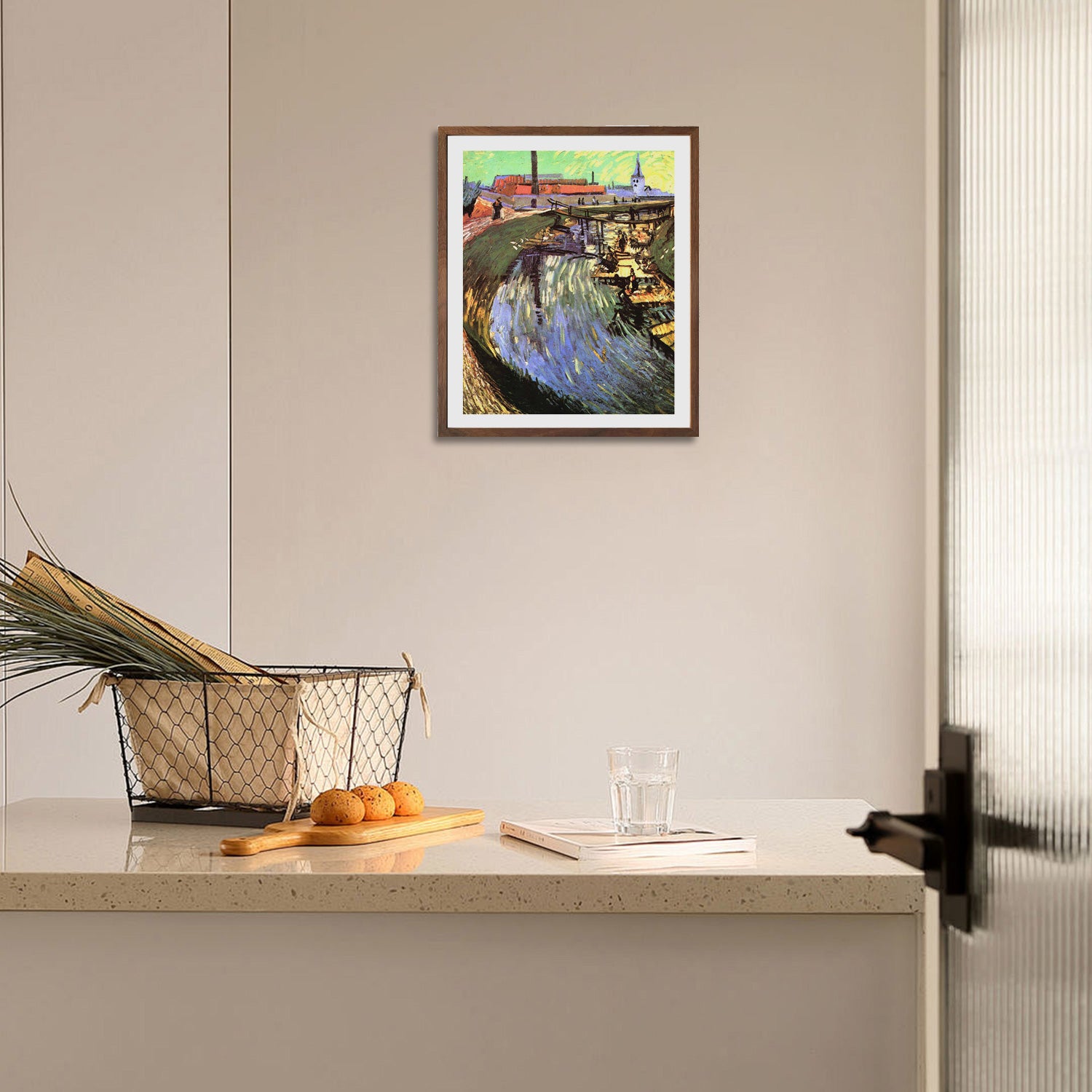 Vincent Van Gogh Woman Washing Wall Art Van Gogh Poster