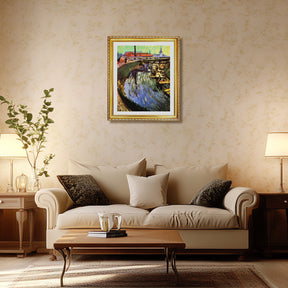 Vincent Van Gogh Woman Washing Wall Art Van Gogh Poster