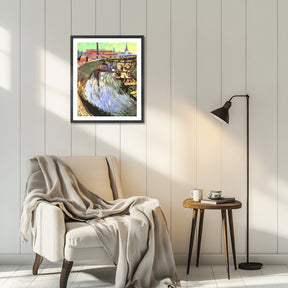 Vincent Van Gogh Woman Washing Wall Art Van Gogh Poster
