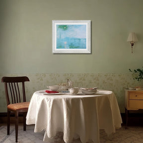 Claude Monet Wall Art Charing Cross Bridge Poster Framed
