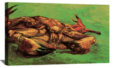 Crab on Its Back Canvas Art